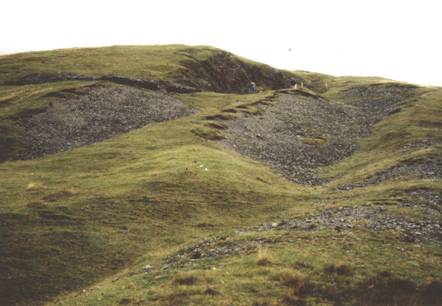 A grassy hill with rocks

AI-generated content may be incorrect.